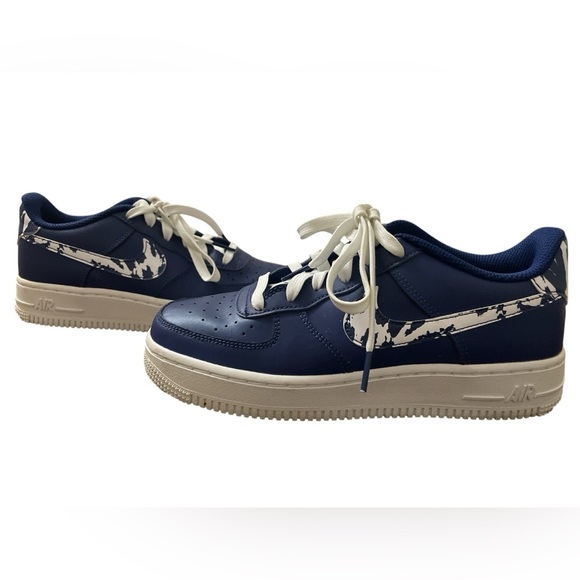 Nike Air Force 1 Low Kybrid Blue Void White 5.5YOUTH - Picture 1 of 5